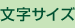 文字サイズ