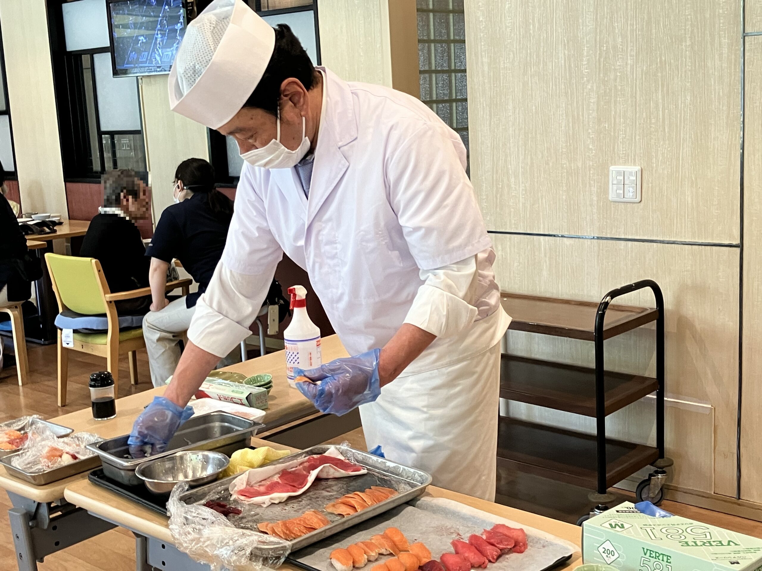 【Live Cook】~お寿司~