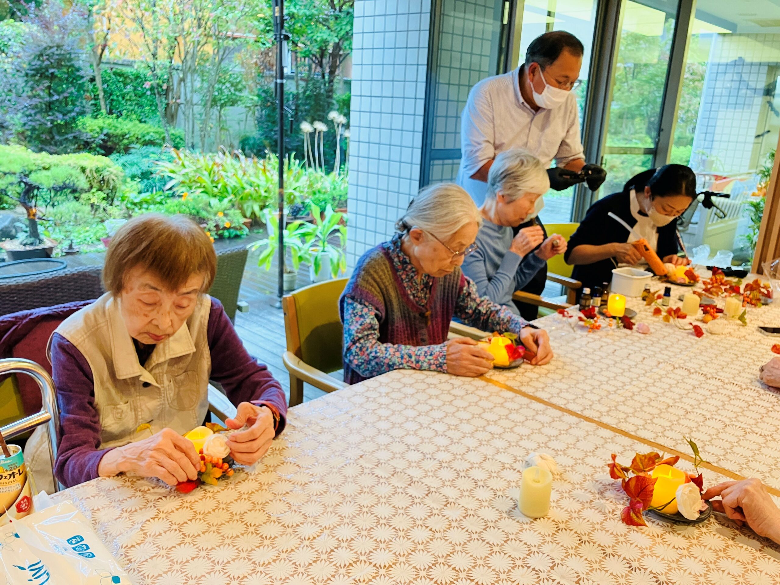 【園芸療法】~秋のアロマディフューザー~