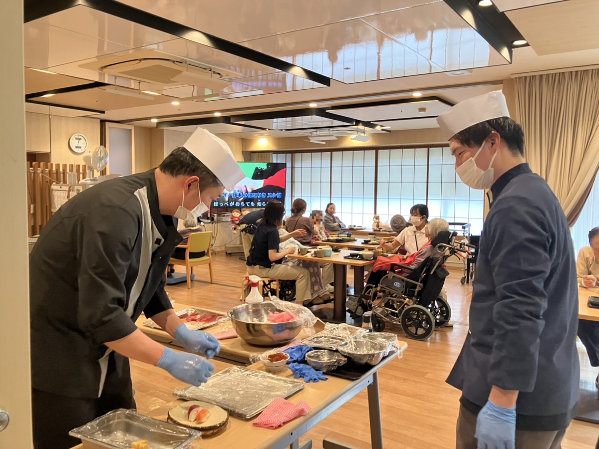 【Live Cook】握り寿司