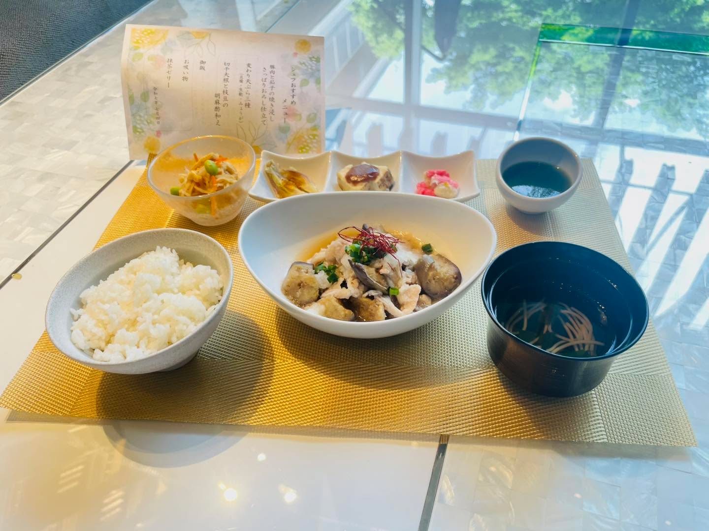 シェフおすすめメニュー