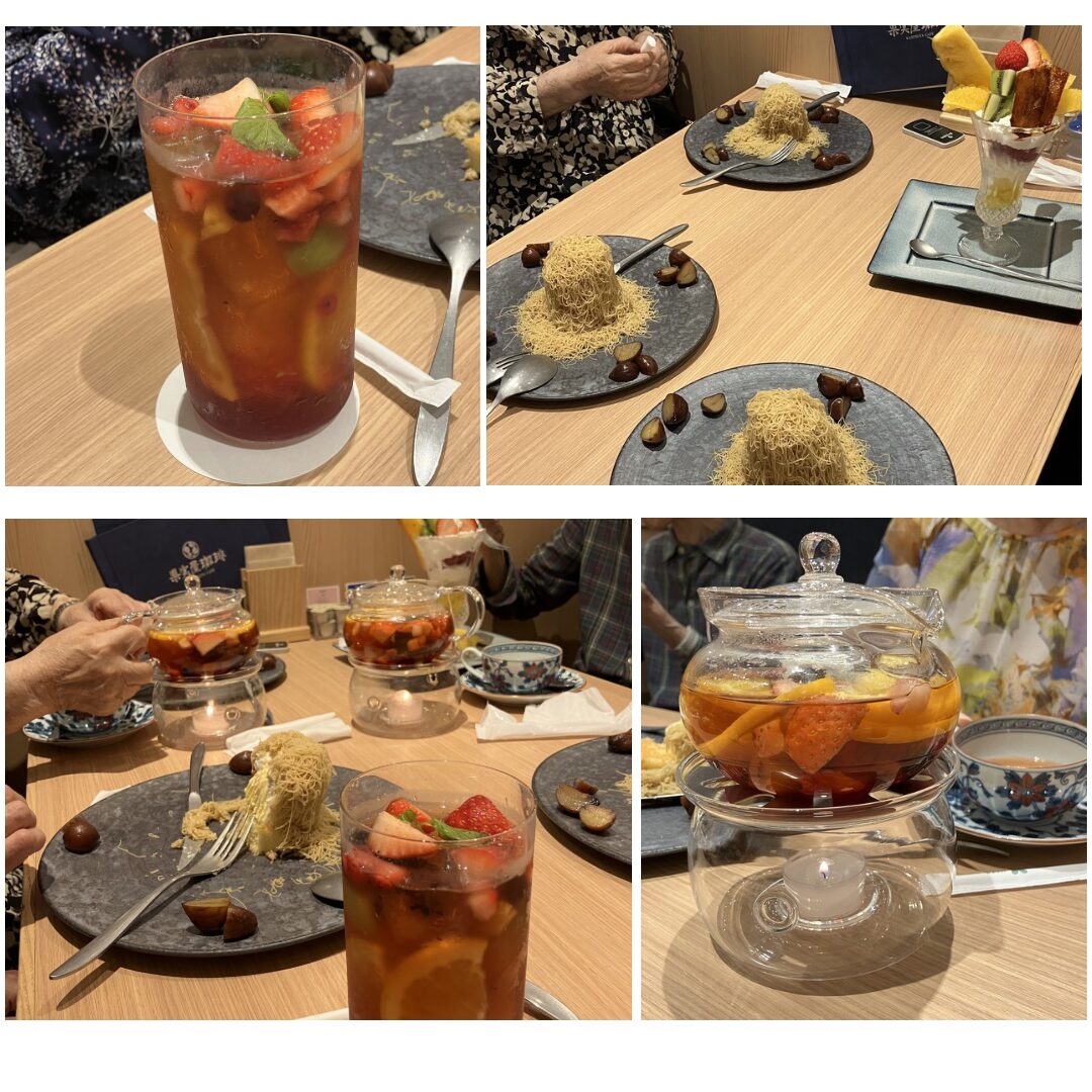 カフェでティータイム