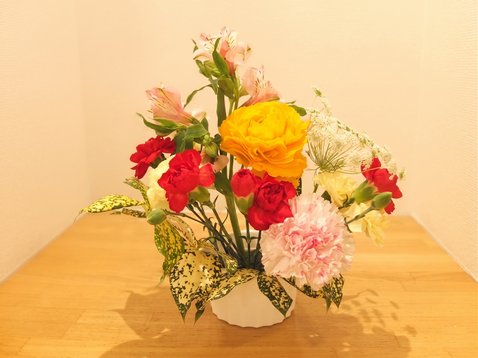 【フラワーアレンジメント】