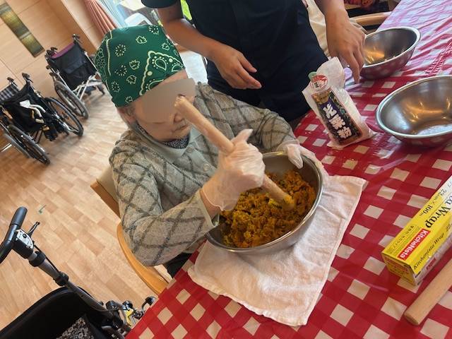 かぼちゃのお団子