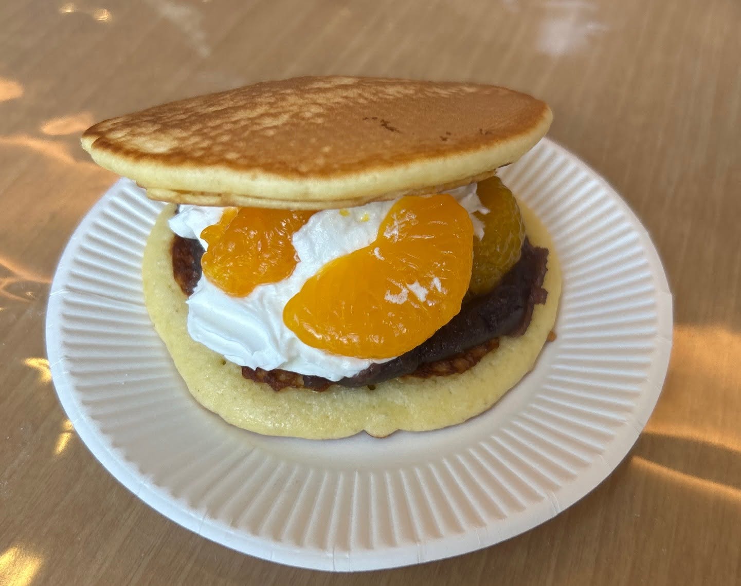 どら焼き作り